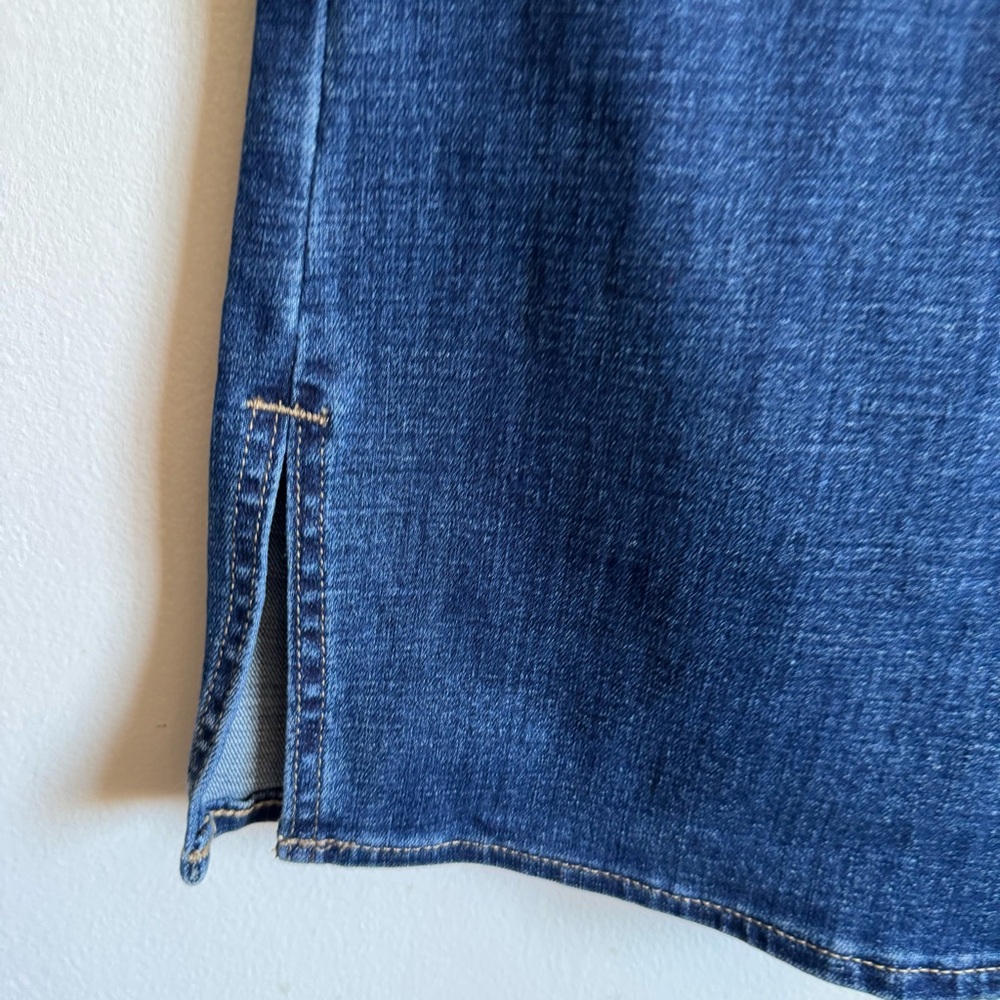 NYDJ Women's Barbara Bootcut, Side Slits Olympus Jeans 30” inseam Size 12 NEW - Picture 5 of 15